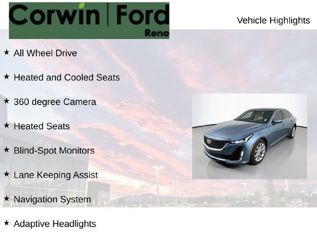 Used 2024 Cadillac CT5 Premium Luxury w/ Climate Package AWD/4WD image 8