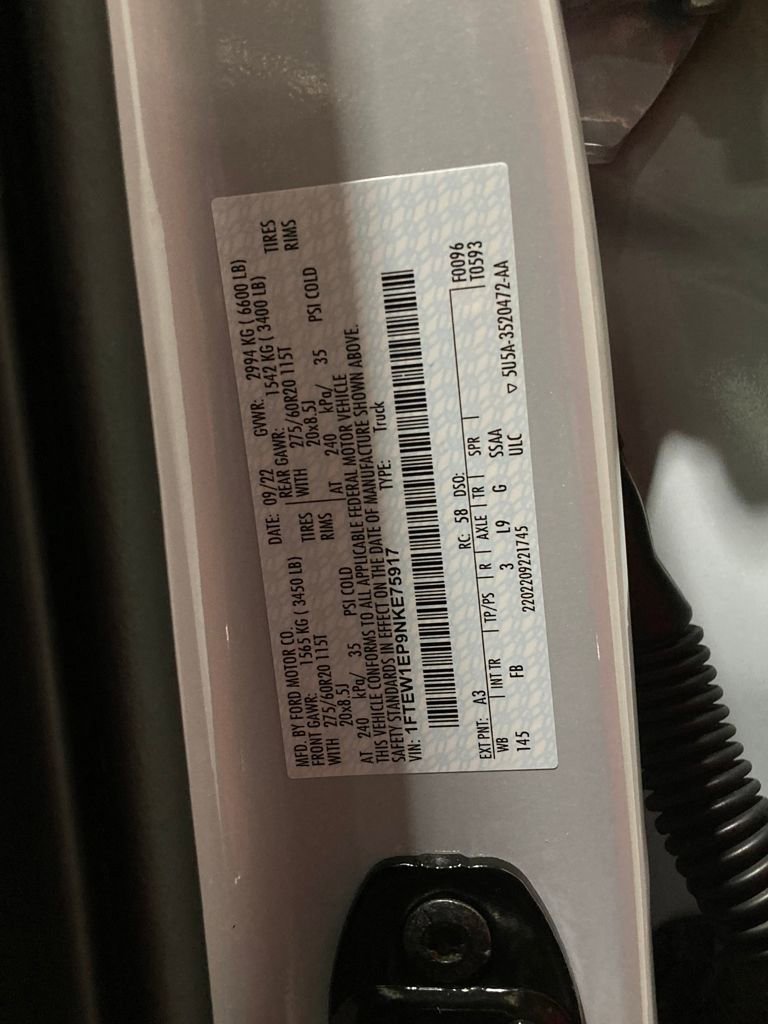 Certified 2022 Ford F150 XLT w/ Equipment Group 302A High image 34