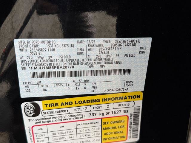 Certified 2023 Ford Expedition Platinum AWD/4WD image 28