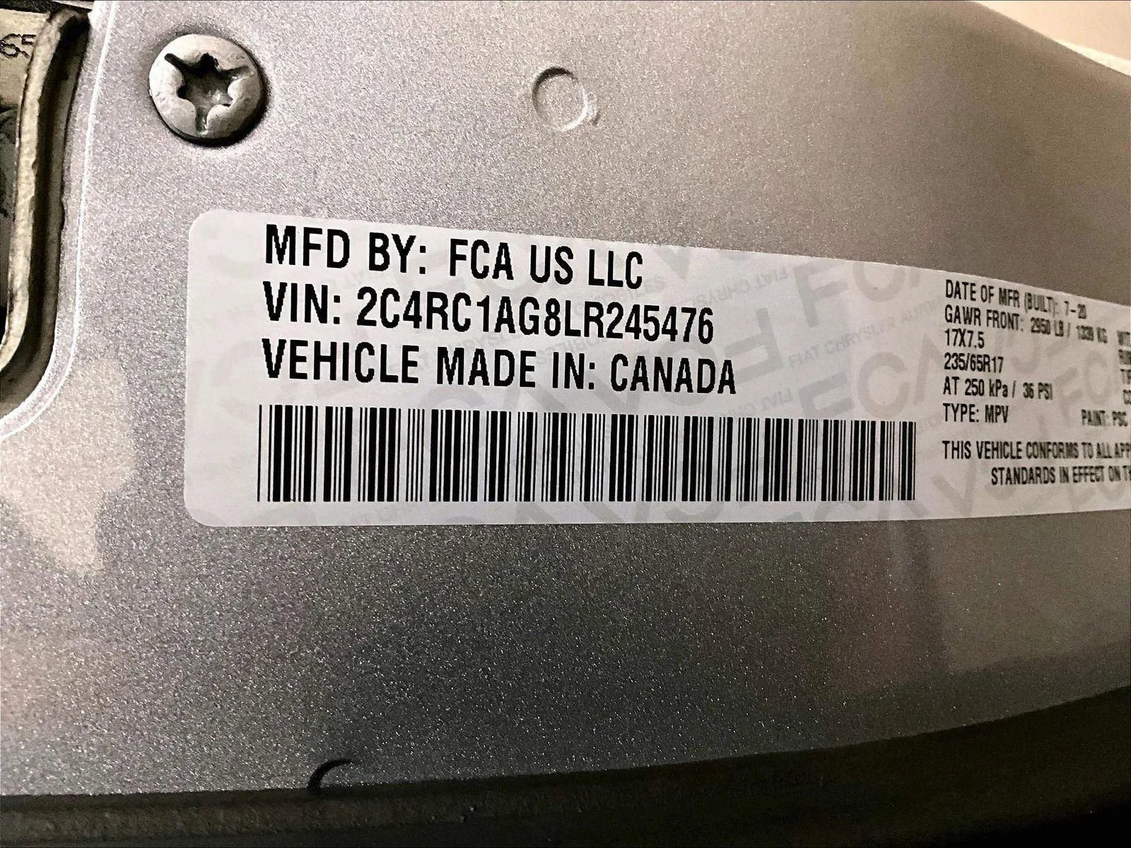 Used 2020 Chrysler Voyager L image 33