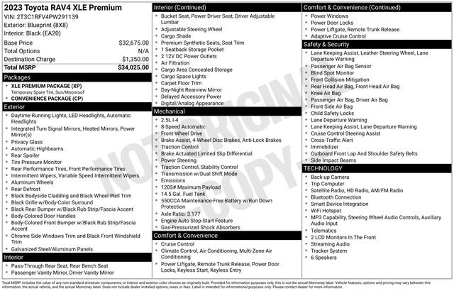 Used 2023 Toyota RAV4 XLE Premium FWD image 2