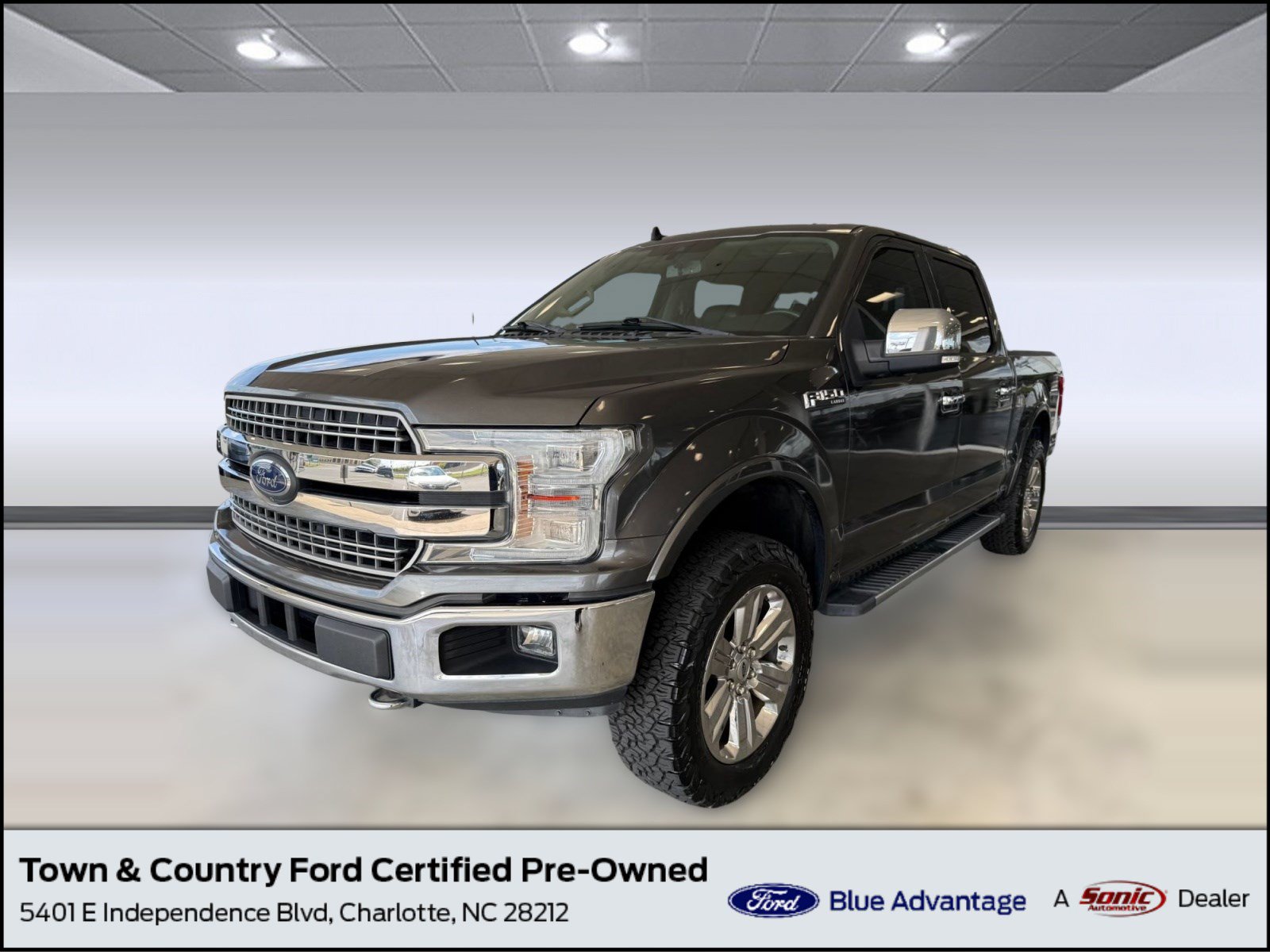 Certified 2019 Ford F150 Lariat w/ Equipment Group 502A Luxury