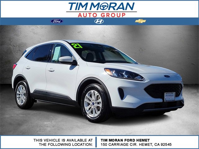 Certified 2021 Ford Escape SE