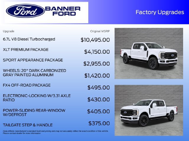 Certified 2024 Ford F250 XLT w/ XLT Premium Package AWD/4WD image 4