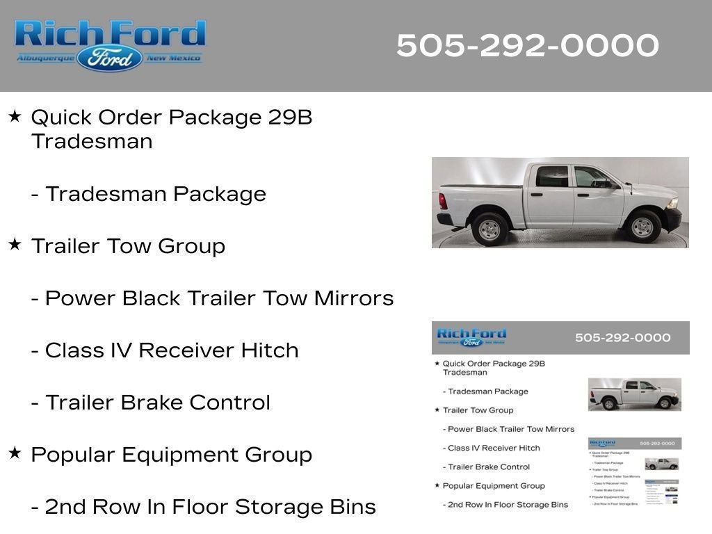 Used 2023 RAM 1500 Tradesman w/ Popular Equipment Group RWD image 19