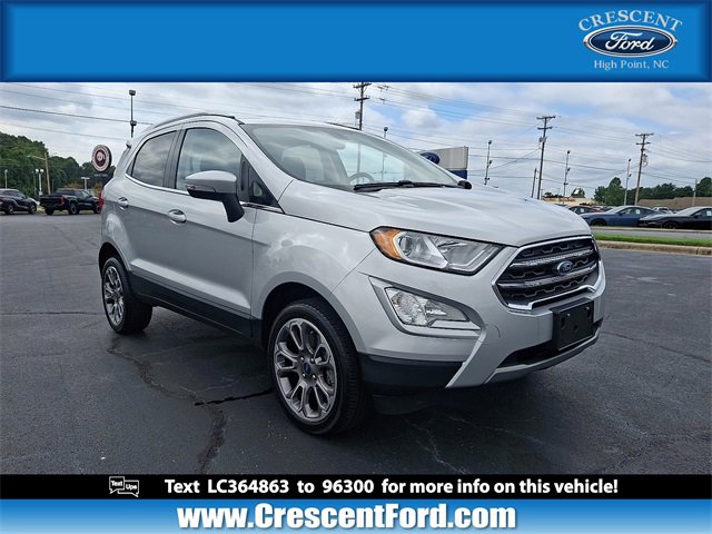 Certified 2020 Ford EcoSport Titanium
