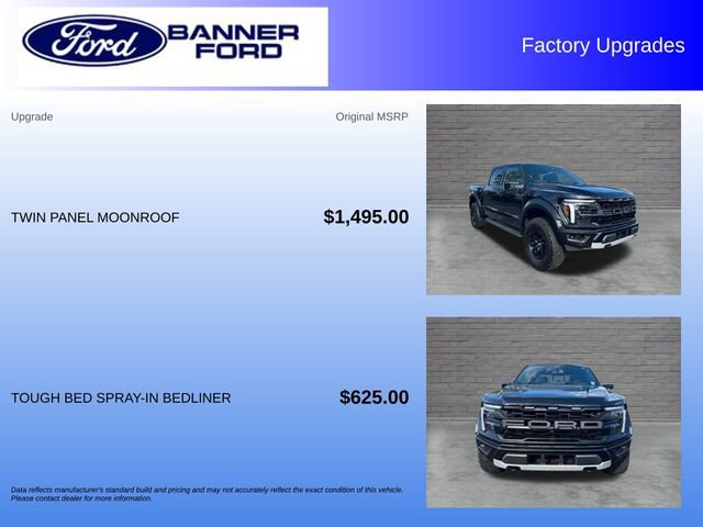 Certified 2025 Ford F150 Raptor AWD/4WD image 4
