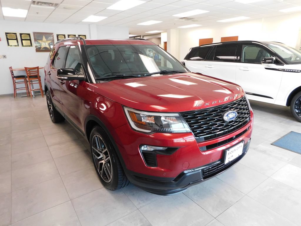 Certified 2019 Ford Explorer Sport w/ Equipment Group 401A AWD/4WD image 3