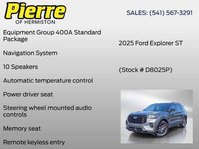 Certified 2025 Ford Explorer ST AWD/4WD image 6