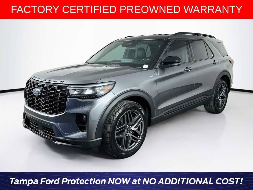 Certified 2025 Ford Explorer ST-Line w/ ST-Line Street Pack