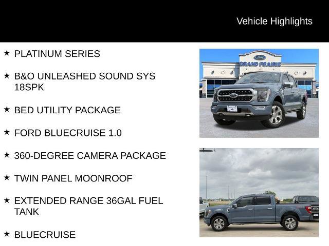 Certified 2023 Ford F150 Platinum w/ Equipment Group 701A High AWD/4WD image 5