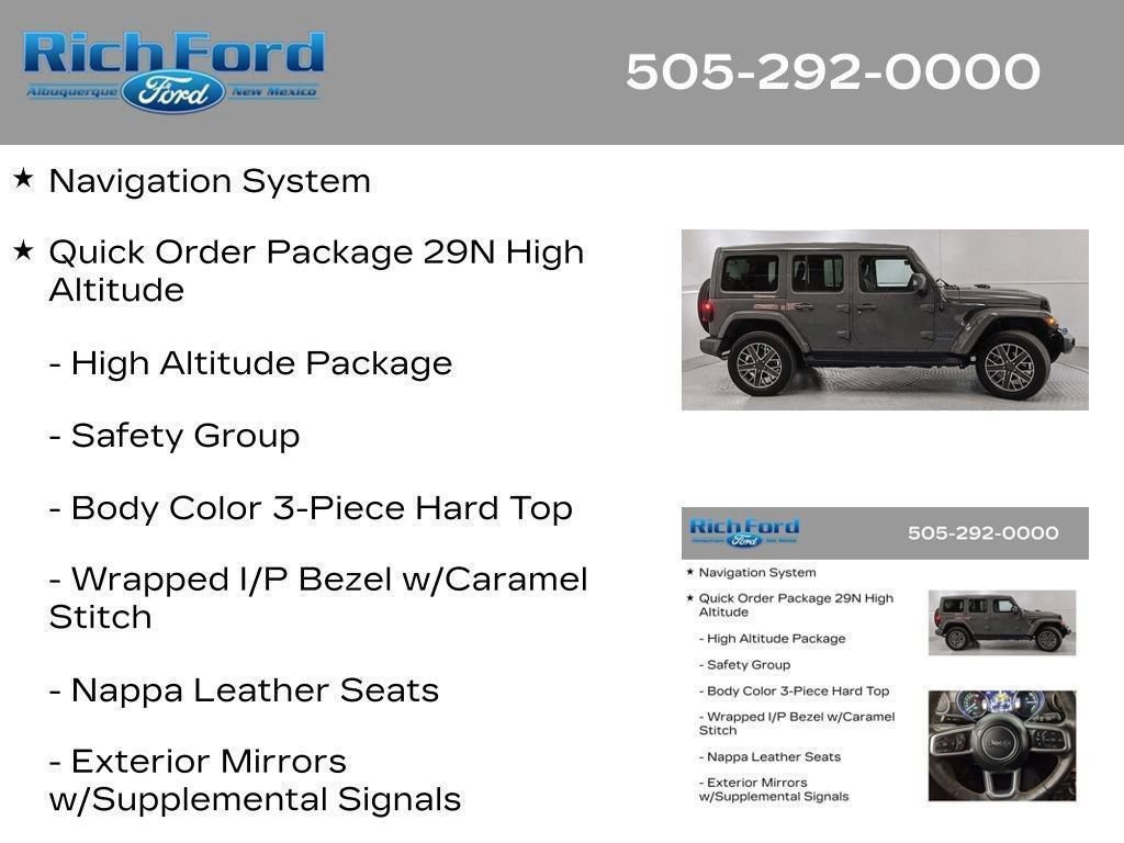 Used 2023 Jeep Wrangler Unlimited Sahara AWD/4WD image 47