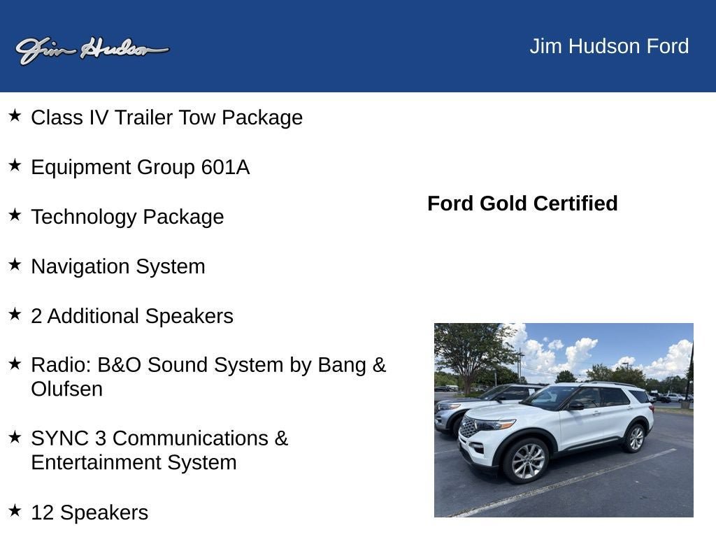 Certified 2022 Ford Explorer Platinum w/ Equipment Group 601A AWD/4WD image 12