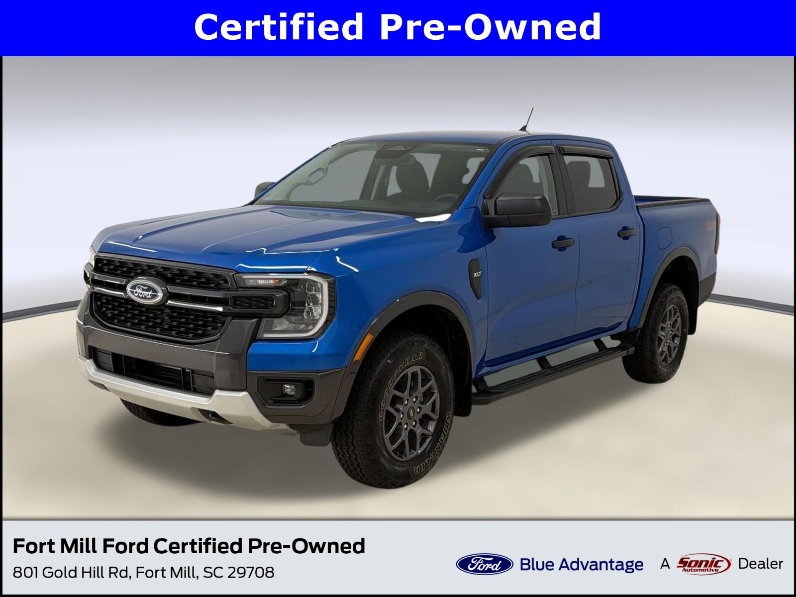 Certified 2024 Ford Ranger XLT w/ FX4 Off-Road Package