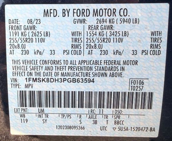 Certified 2023 Ford Explorer XLT w/ Equipment Group 202A AWD/4WD image 23