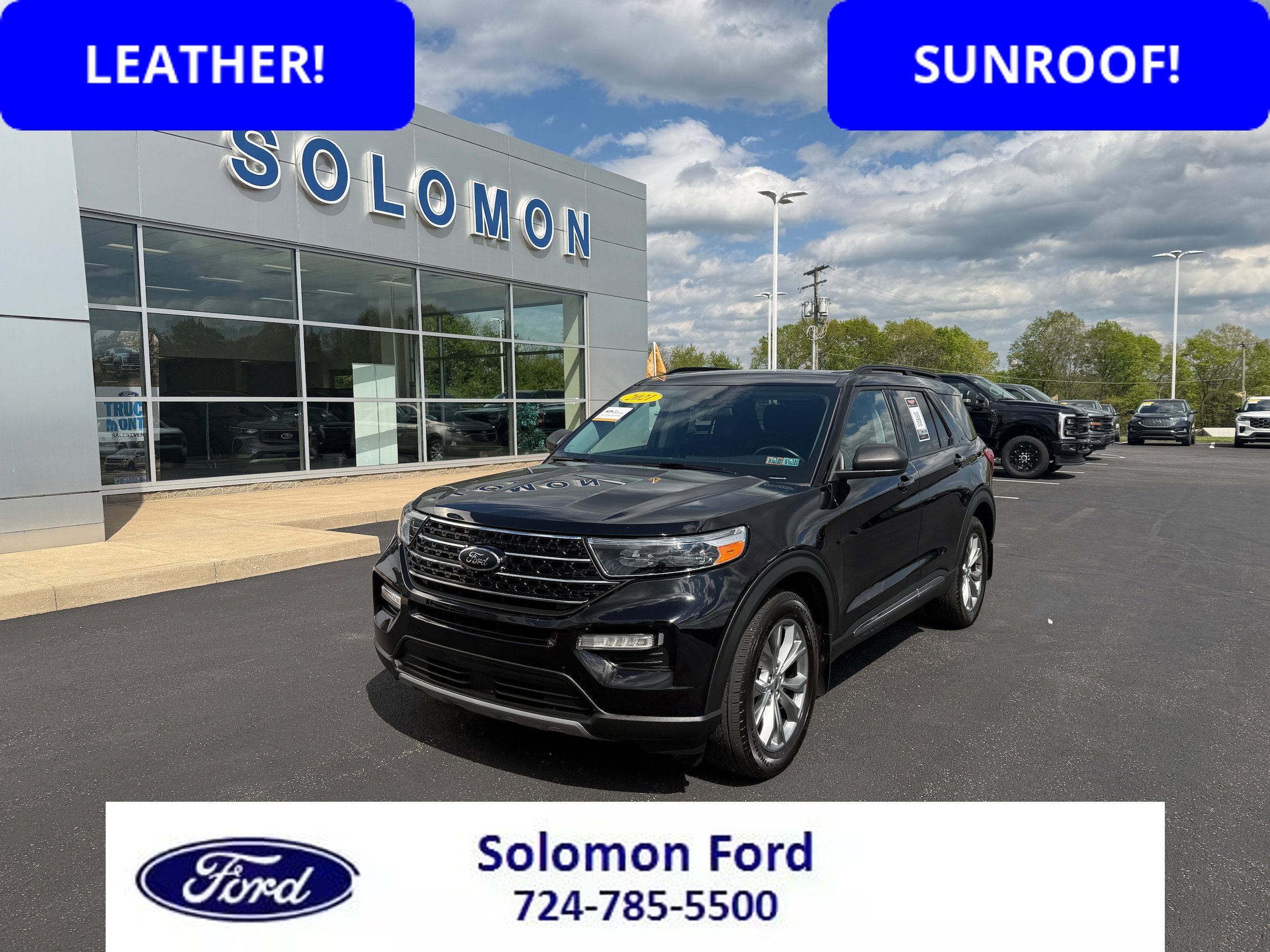 Certified 2021 Ford Explorer XLT w/ Equipment Group 202A