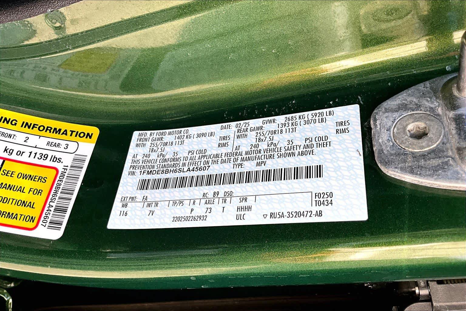 Certified 2025 Ford Bronco Outer Banks AWD/4WD image 34