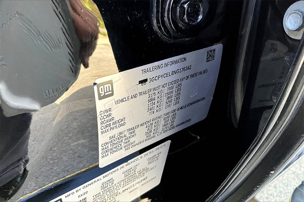 Used 2022 Chevrolet Silverado 1500 Custom Trail Boss w/ LPO, Dark Essentials Package image 31