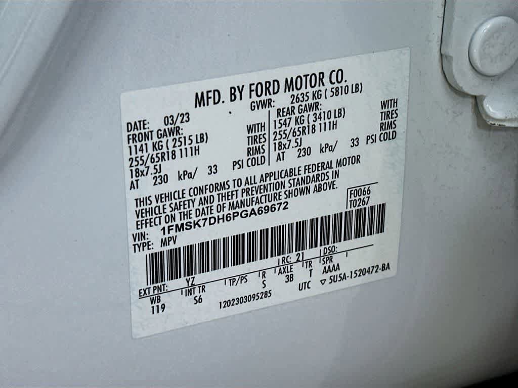 Certified 2023 Ford Explorer XLT w/ Equipment Group 202A RWD image 22
