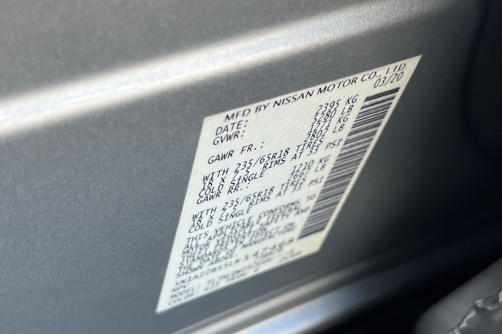 Used 2020 Nissan Murano SV AWD/4WD image 29