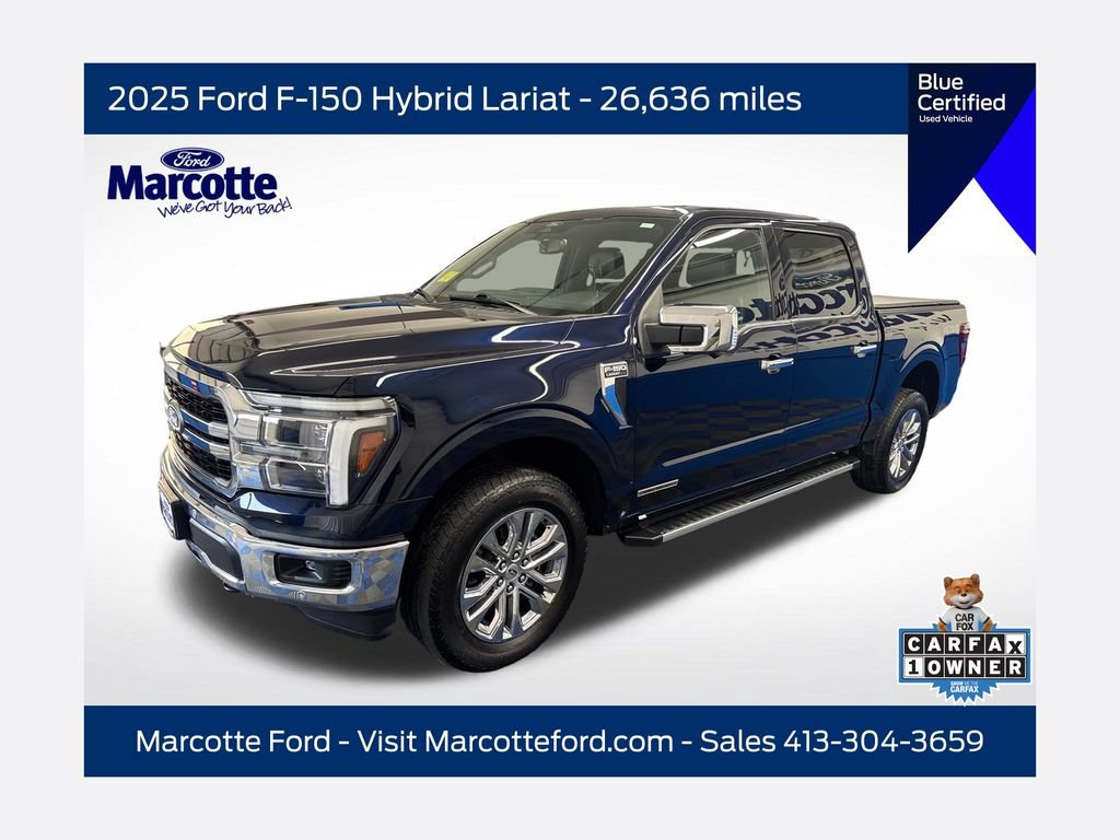 Certified 2025 Ford F150 Lariat w/ Equipment Group 501A Mid AWD/4WD image 1