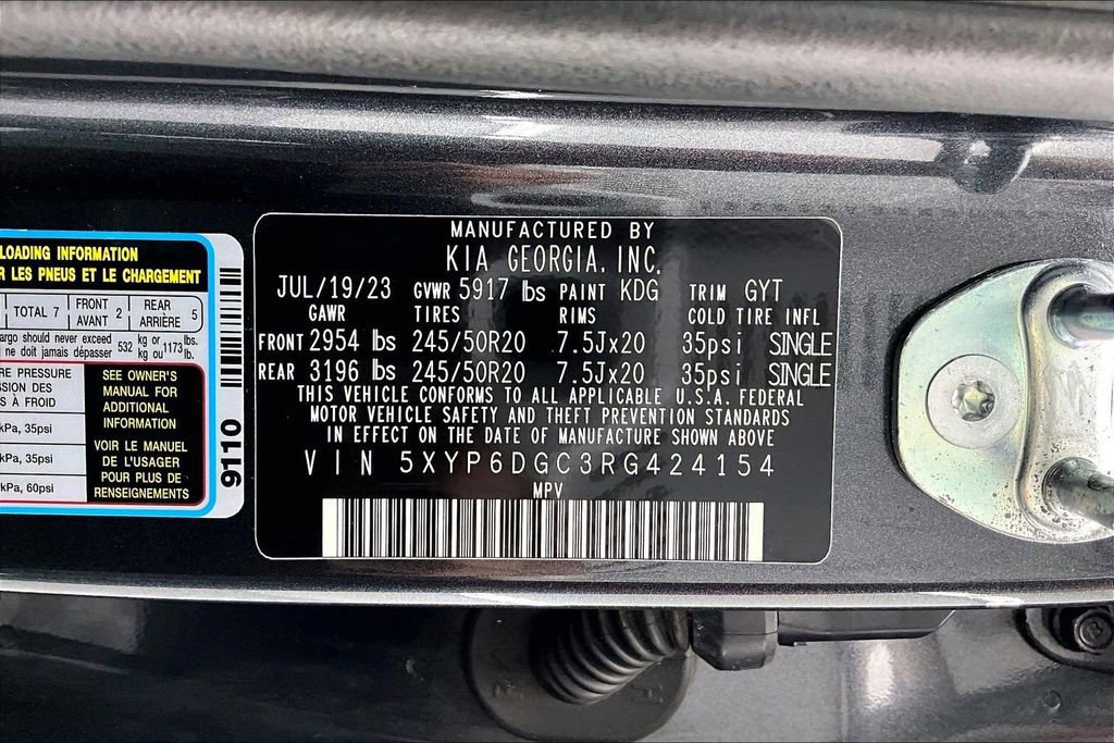 Used 2024 Kia Telluride S w/ S Sunroof Package AWD/4WD image 36