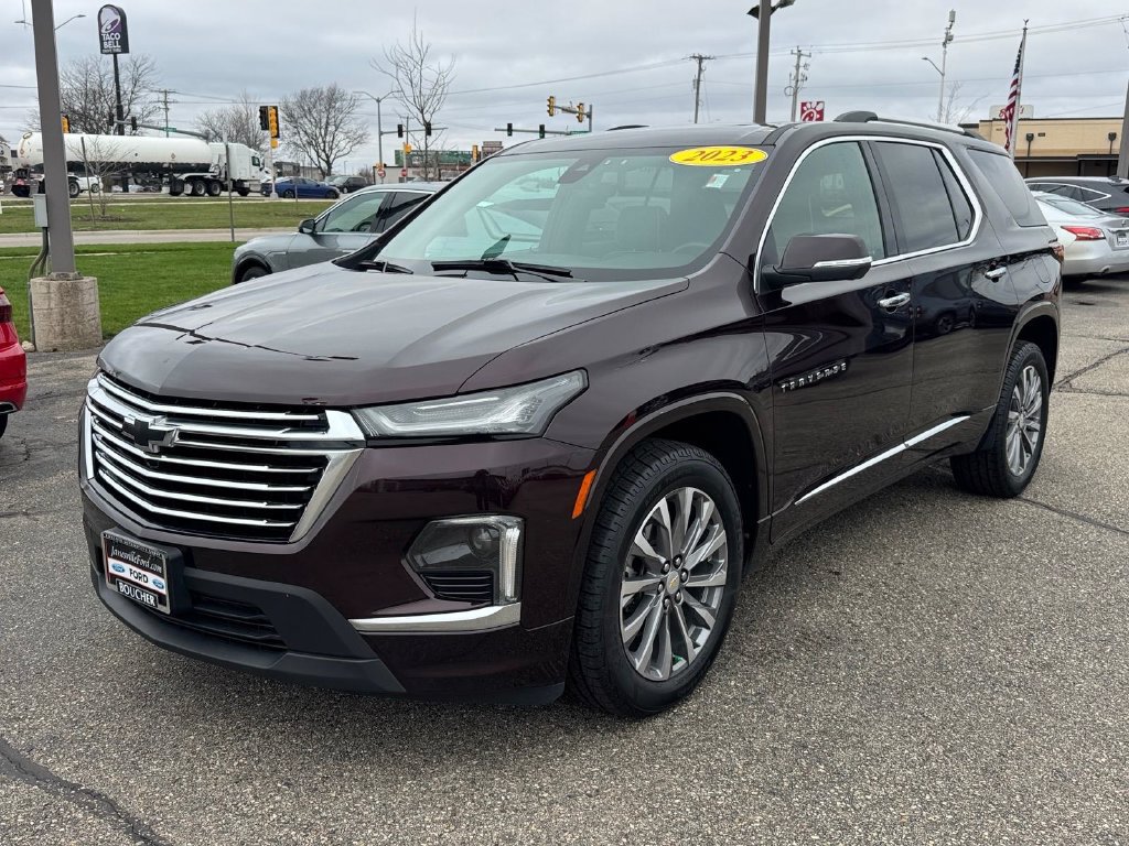 Used 2023 Chevrolet Traverse Premier w/ LPO, Floor Liner Package AWD/4WD image 2