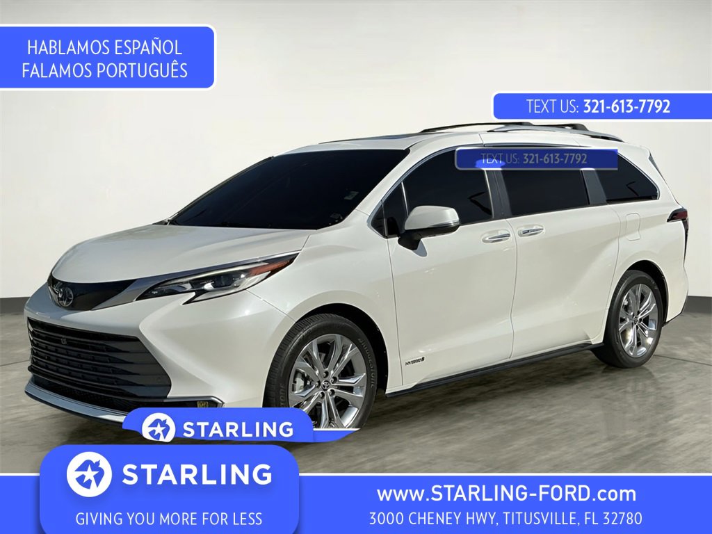 Used 2021 Toyota Sienna Platinum