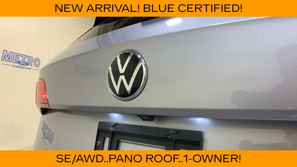 Used 2022 Volkswagen Taos SE w/ Panoramic Sunroof Package FWD image 17