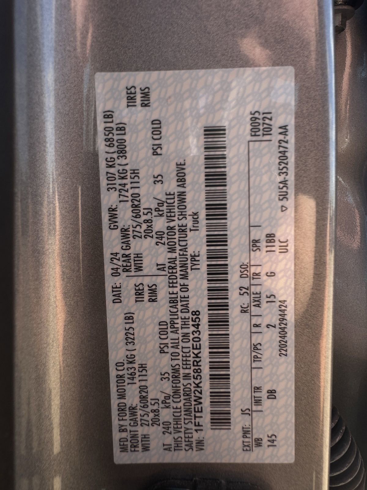 Certified 2024 Ford F150 STX RWD image 26