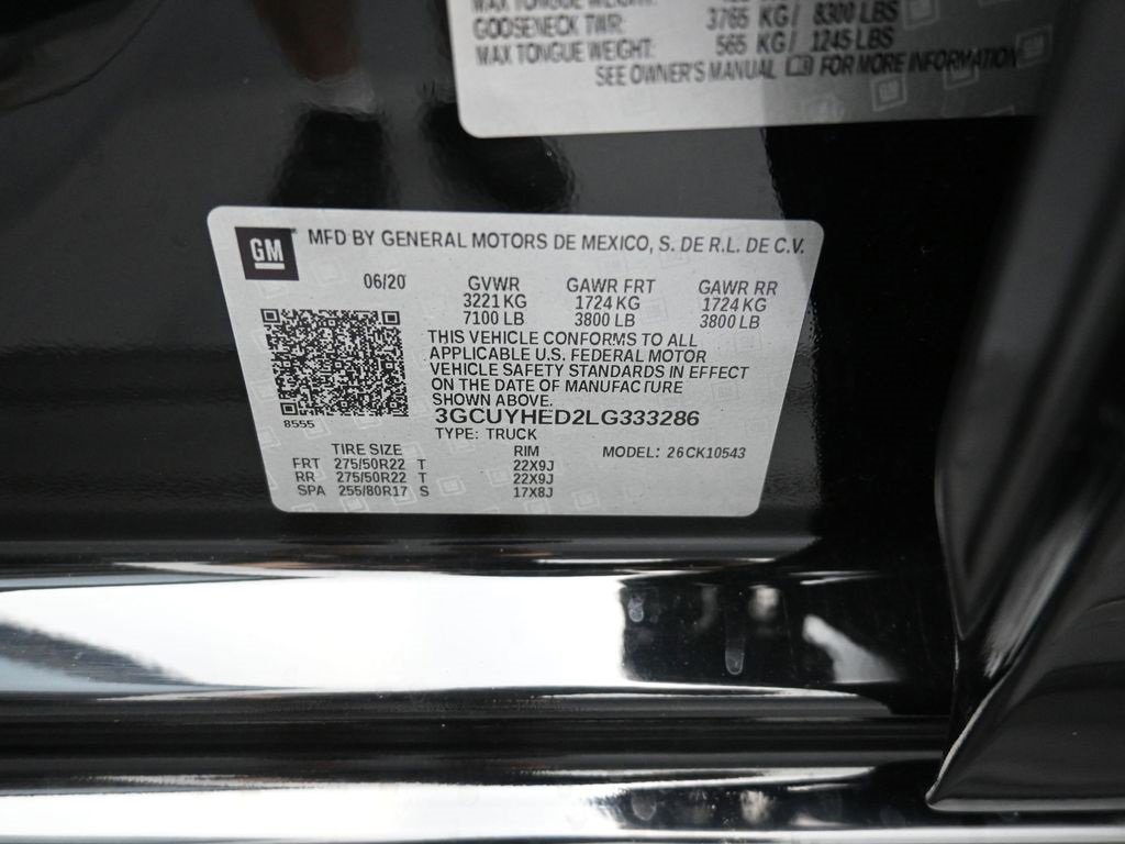 Used 2020 Chevrolet Silverado 1500 High Country image 19