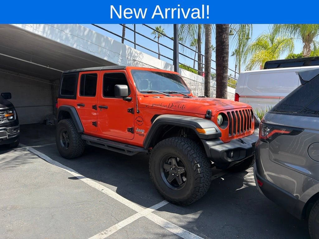 Used 2020 Jeep Wrangler Unlimited Sport AWD/4WD image 1