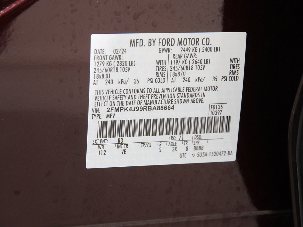 Certified 2024 Ford Edge SEL image 21