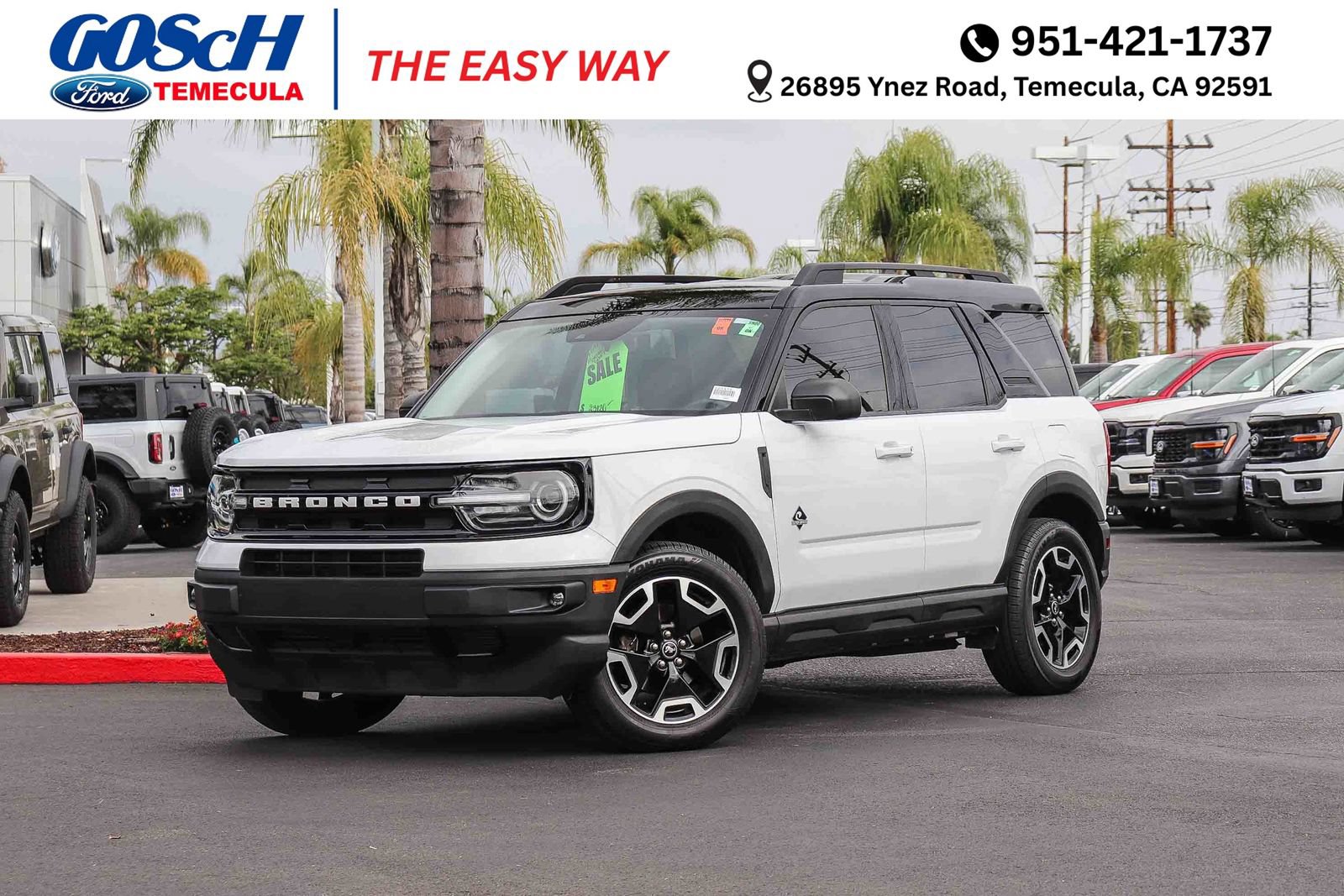 Certified 2021 Ford Bronco Sport Outer Banks
