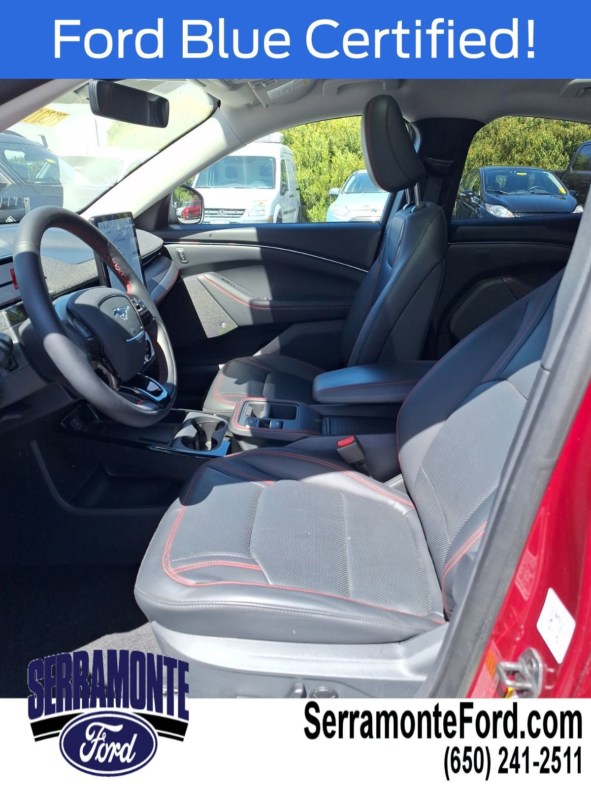 Certified 2025 Ford Mustang Mach-E Premium w/ Sport Appearance Package RWD image 9