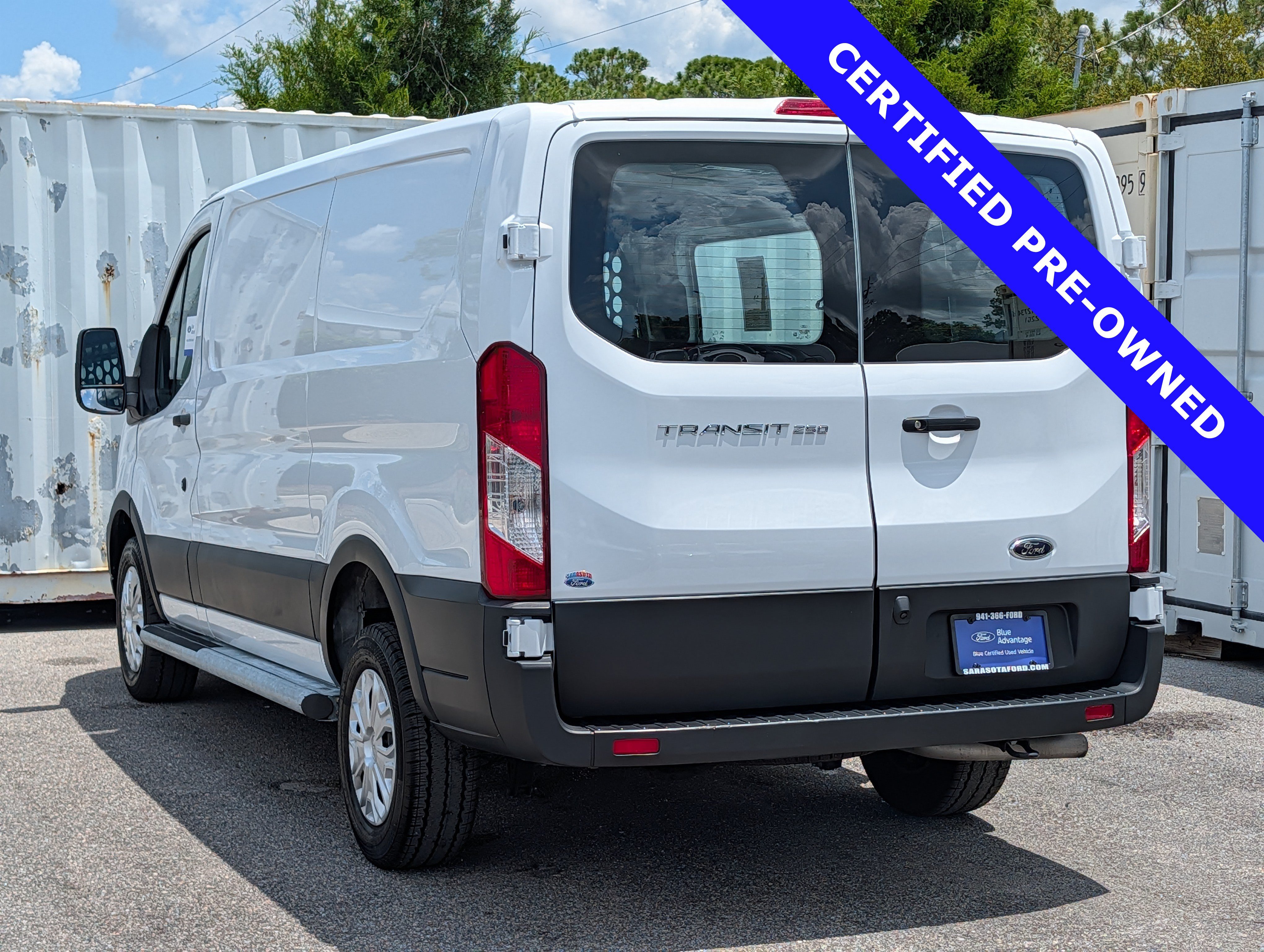Certified 2025 Ford Transit 250 Low Roof w/ Exterior Upgrade Package RWD image 6