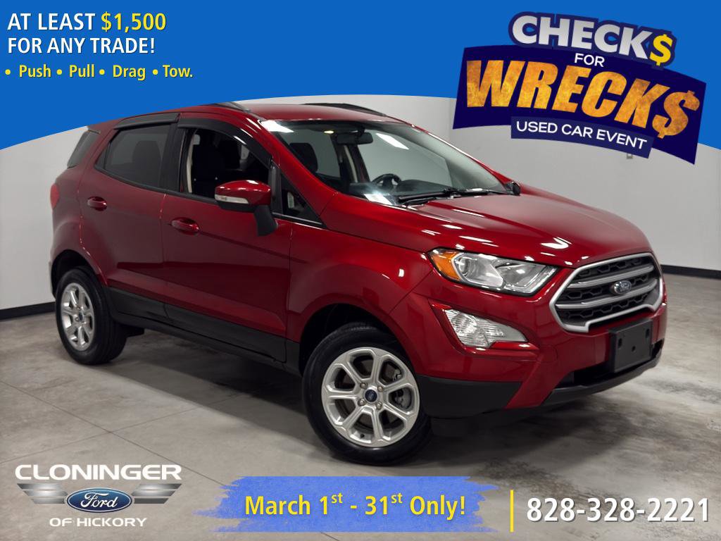 Certified 2018 Ford EcoSport SE w/ SE Convenience Package