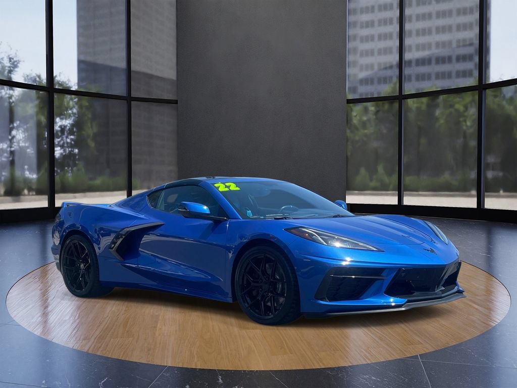 Used 2022 Chevrolet Corvette Stingray Premium Cpe w/ Z51 Performance Package RWD image 1