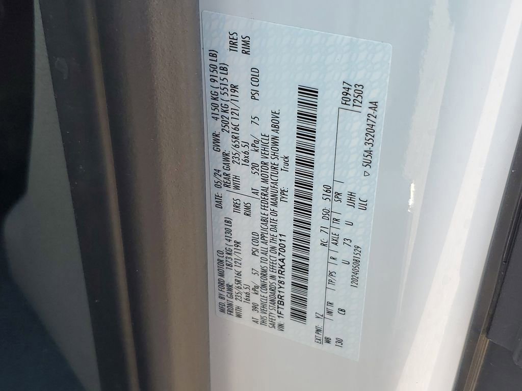 Certified 2024 Ford Transit 250 Base w/ Exterior Upgrade Package image 21