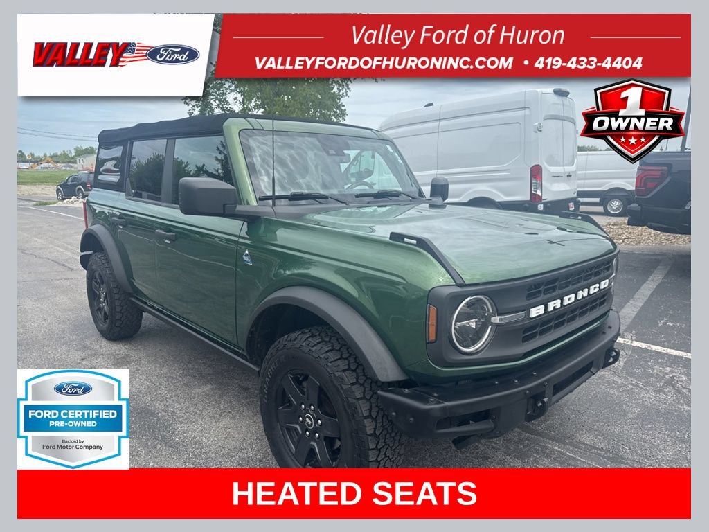Certified 2022 Ford Bronco Black Diamond