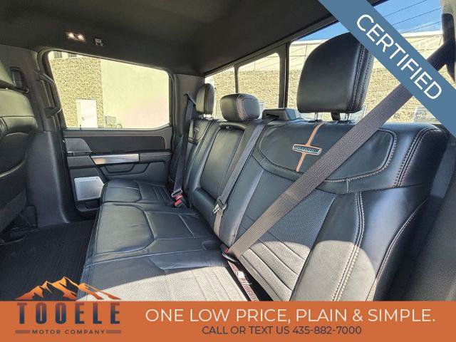 Certified 2022 Ford F150 Platinum w/ Equipment Group 701A High AWD/4WD image 32