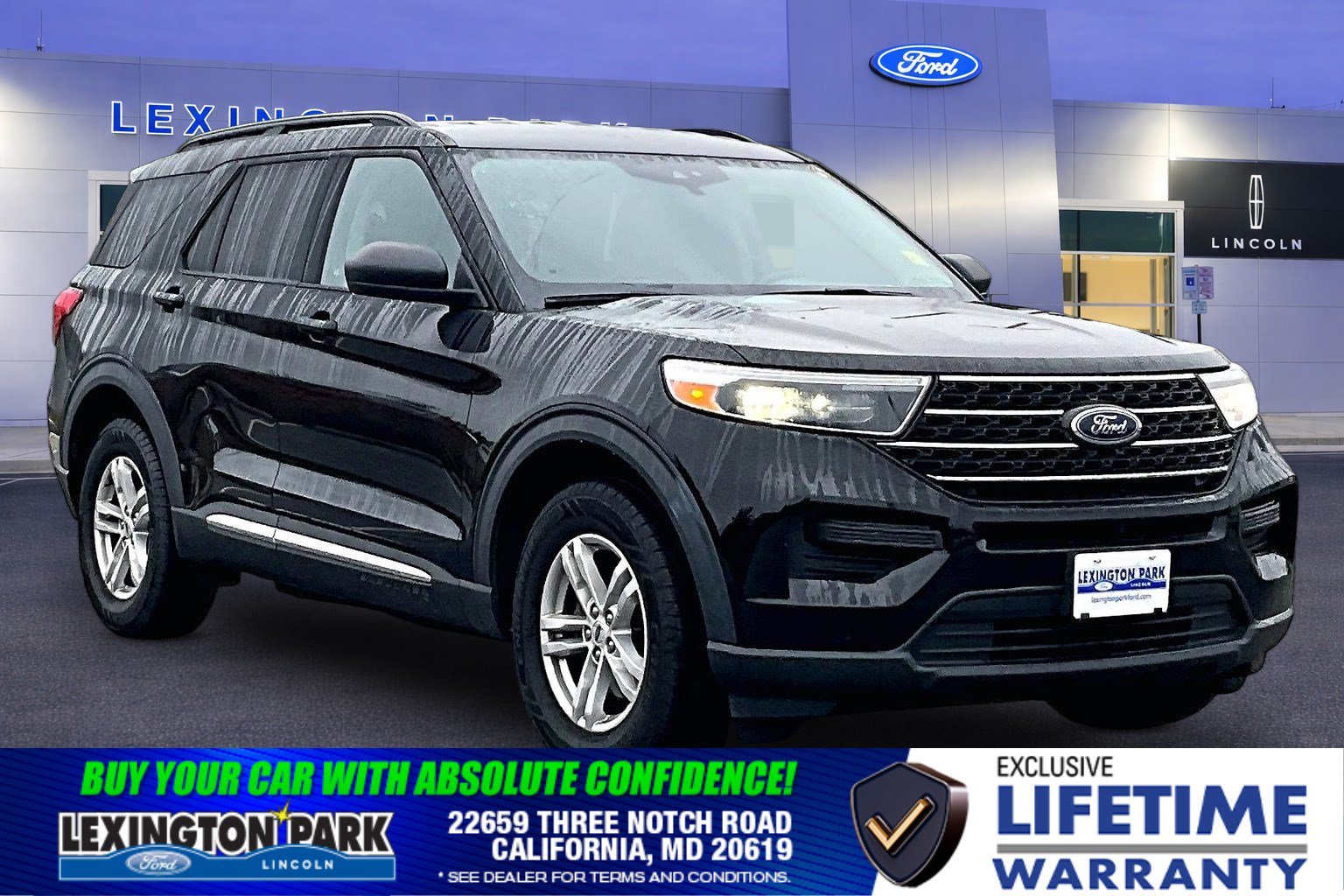 Certified 2022 Ford Explorer XLT w/ Class IV Trailer Tow Package