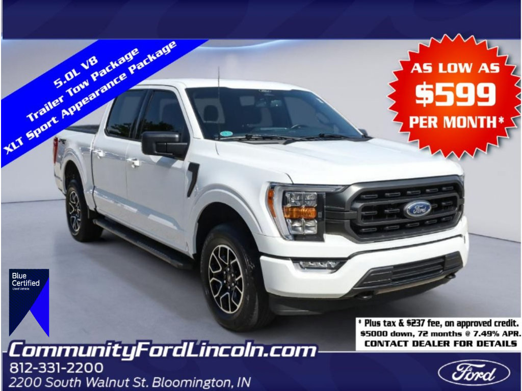 Certified 2022 Ford F150 XLT w/ Equipment Group 302A High