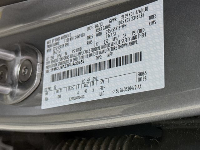 Certified 2023 Ford Escape ST-Line Elite w/ Premium Technology Package AWD/4WD image 33