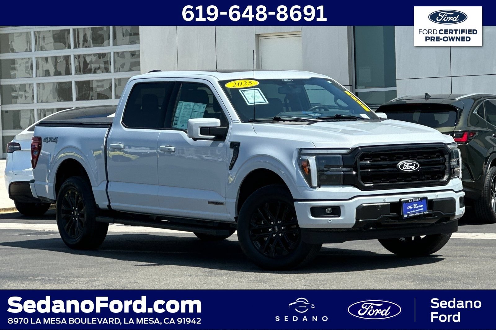 Certified 2025 Ford F150 Lariat w/ Equipment Group 502A High