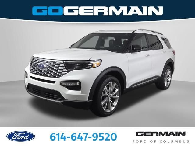 Certified 2023 Ford Explorer Platinum w/ Technology Package AWD/4WD image 1
