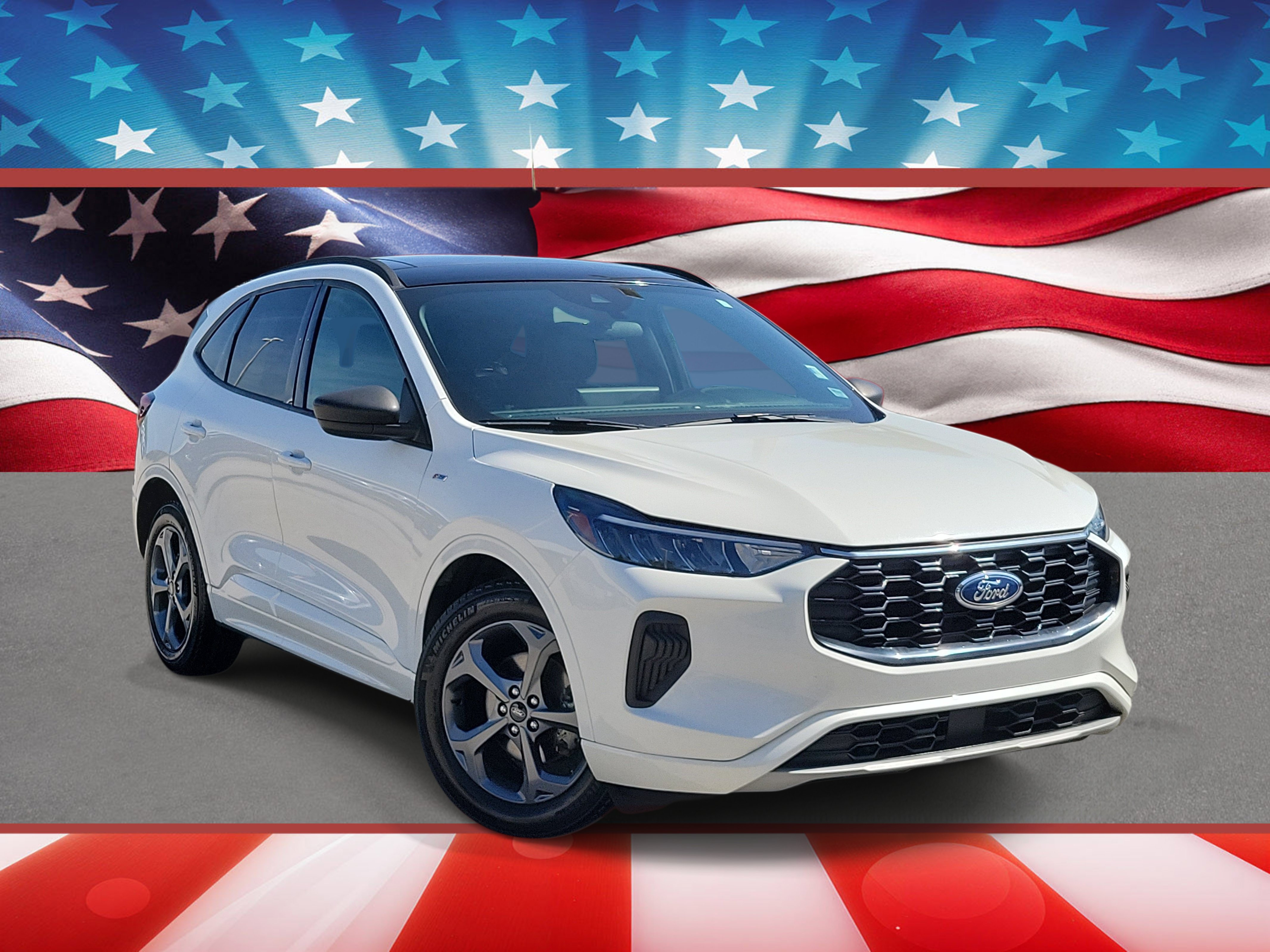 Certified 2023 Ford Escape ST-Line w/ Tech Pack #1 FWD image 1