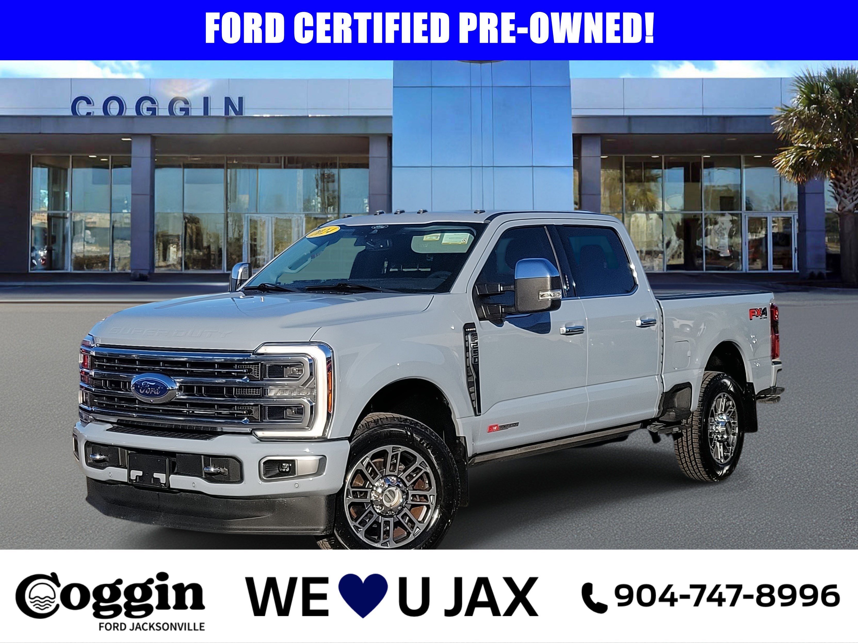Certified 2024 Ford F250 Limited w/ FX4 Off-Road Package