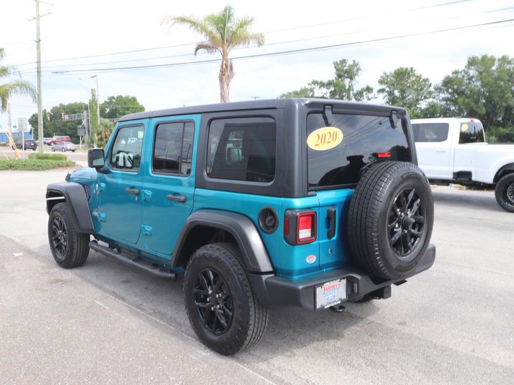 Used 2020 Jeep Wrangler Unlimited Sport S AWD/4WD image 10