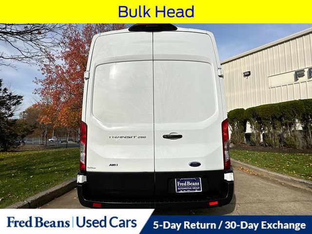 Certified 2023 Ford Transit 250 148 High Roof AWD w/ Load Area Protection Package image 4